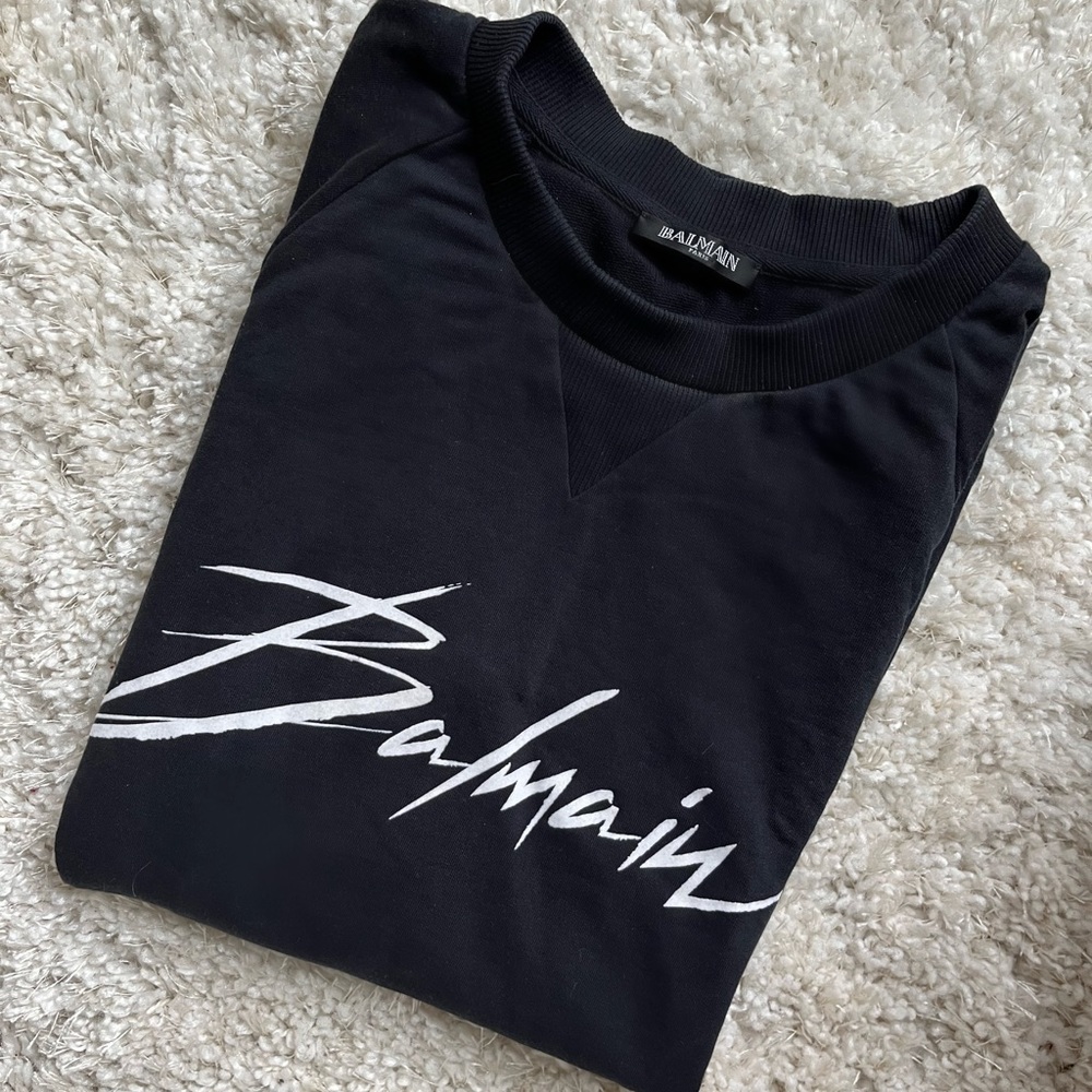 - Womens Balmain Crewneck